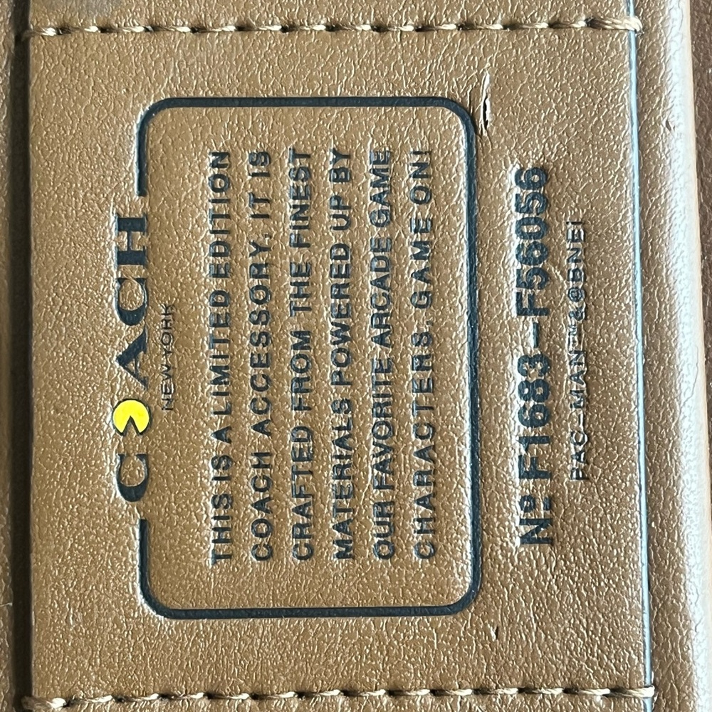 Authentic Coach PacMan Wallet - Picture 4 of 4
